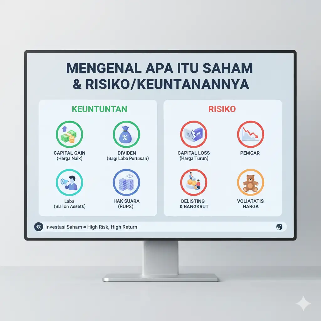 Mengenal Apa Itu Saham dan Risiko/Keuntungannya (Wajib Tahu!)