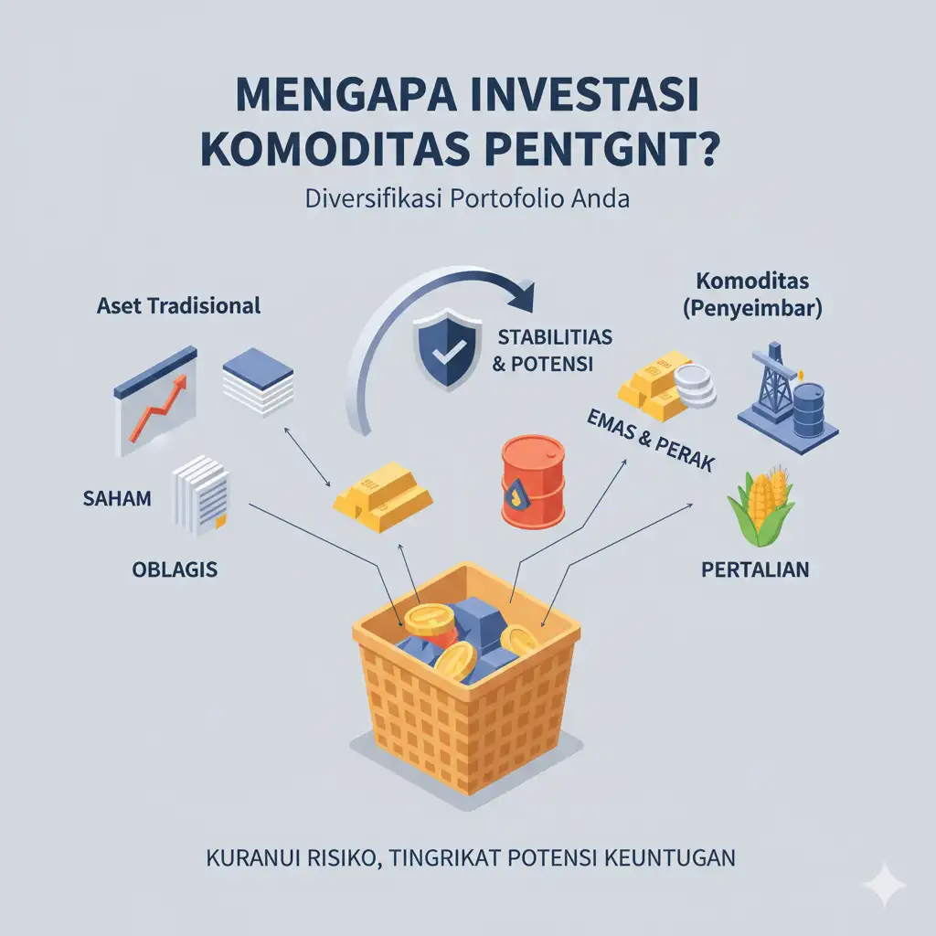 Mengapa Investasi Komoditas Penting dalam Diversifikasi Portofolio Anda